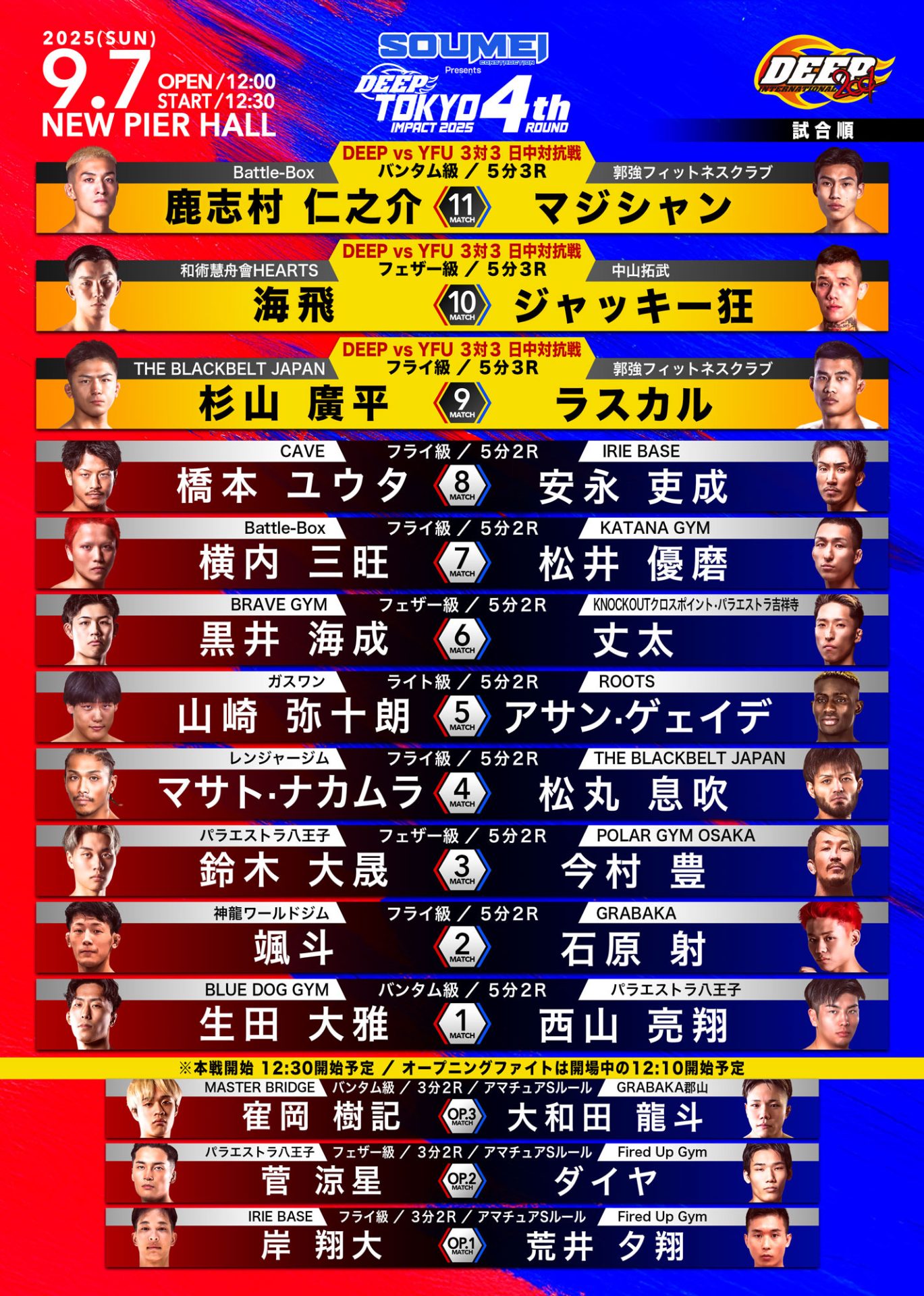 対戦カード全体画像